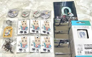사가 경마 말 가챠 추첨회 파칼군 한정판 굿즈 세트 묶음 판매
