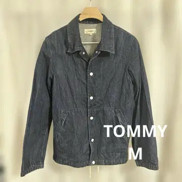 TOMMY M 사이즈 다크 데님 자켓
