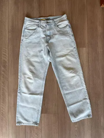 SILVER TAB 라이트 블루 데님 스트레이트