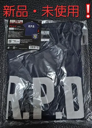 [ 새상품 미사용 ] 바이오하자드 RPD STARS 경찰 T셔츠