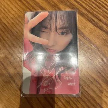 Kep1er Magic Hour 쇼케이스 트레이딩 카드 사인 포함 최현