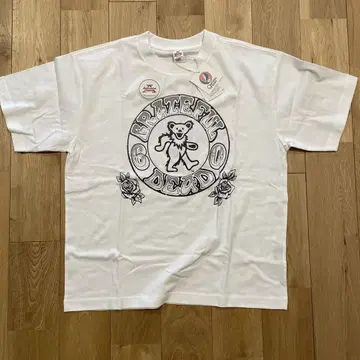 미사용 새상품 Grateful Dead 그래픽T셔츠 M 화이트