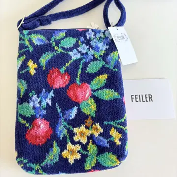 미사용 새상품 페이러 FEILER 숄더백 스윙 체리