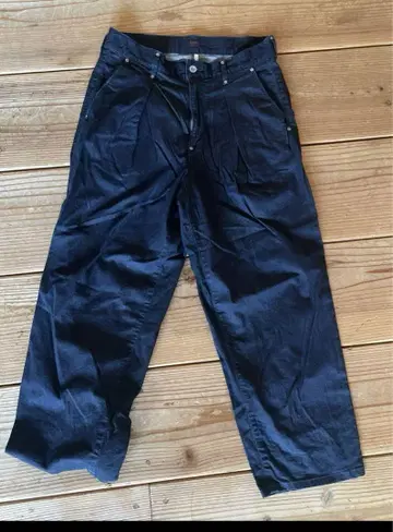 EGO TRIPPING 가로 별주 supima denim trousers