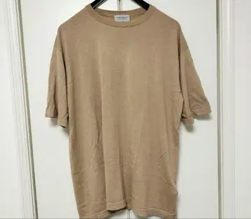 JOHN SMEDLEY 니트 T셔츠 L 베이지