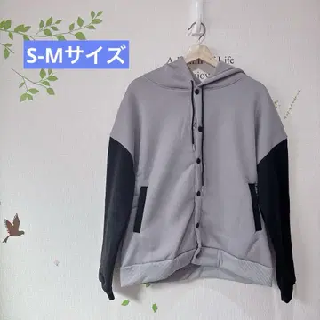 새상품급 [ M ] 남성용 후드티 그레이 블랙