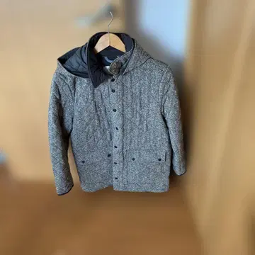 AIGLE 퀼팅 자켓 M 그레이