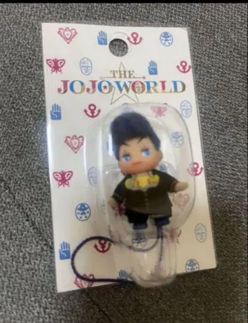 새상품 THE JOJO WORLD 큐피 콜라보 스트랩 히가시카타 죠스케