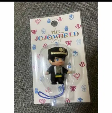 새상품 THE JOJO WORLD 큐피 콜라보 스트랩 쿠죠 죠타로