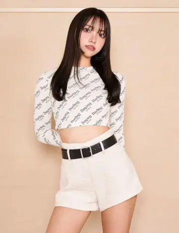 Darich 오블리크 숏컷 상의