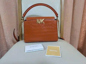 [ 컨디션 최상 ] MICHAEL KORS 오렌지 숄더백