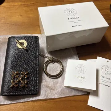즉시 완판 아이템 russet 가죽 키케이스 블랙