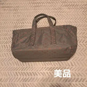 그레이 패턴 토트백