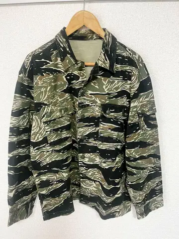 밀리터리 셔츠 카모플라쥬 긴팔