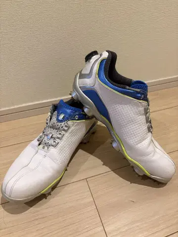 풋조이 골프화 화이트 x 파랑 남성용 26 골프웨어 FootJoy
