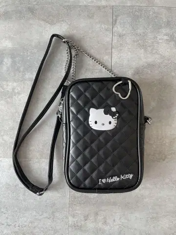 I Love Hello Kitty 퀼팅 숄더백