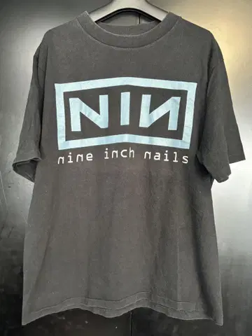 초레어 90'S NINE INCH NAILS 티셔츠 빈티지 사이즈 L