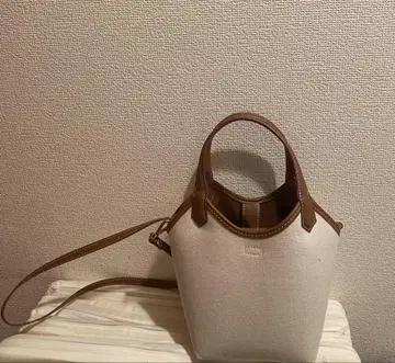 ZARA 캔버스 숄더백