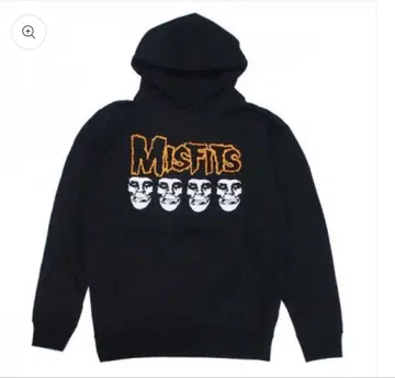 OBEY MISFITS 풀오버 후드 (Black)XXL