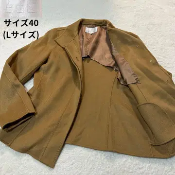 자유구 캐시미어 100% 자켓/숏코트 카멜 사이즈 40