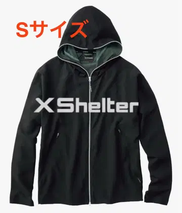 워크맨 x shelter 엑스쉘터 썸머 후디 블랙 S