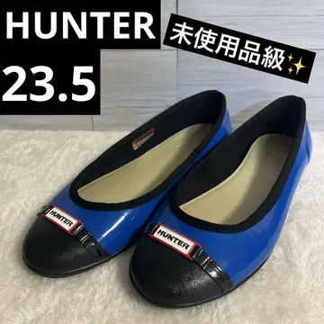 HUNTER 플랫슈즈 23.5 미사용품 방수