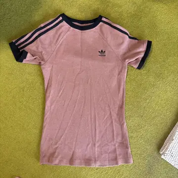 adidas 리브 반팔 T셔츠 XS