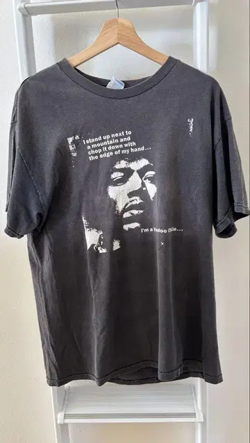 Jimi Hendrix T셔츠 L사이즈 다크 그레이