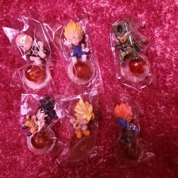 드래곤볼 피규어 6체 세트 캐러푸치