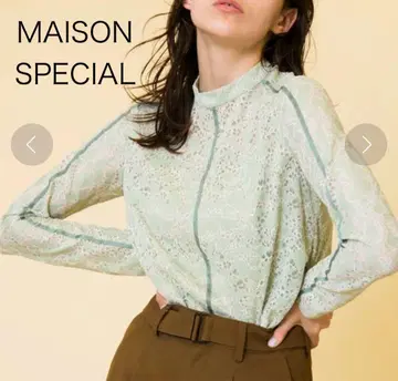 MAISON SPECIAL 레이스 상의