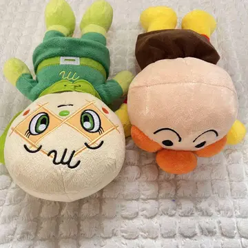 [새상품급] 호빵맨 늘어뜨린 포즈 봉제 인형