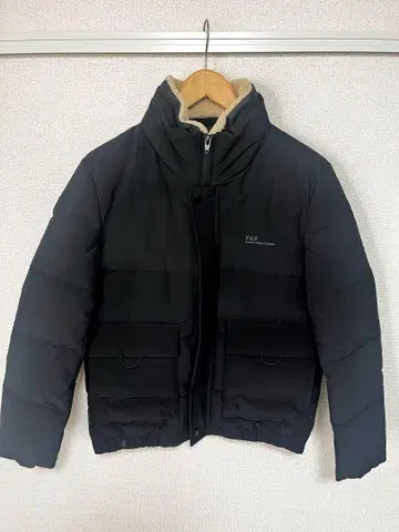 다운 자켓 플리스 카라 부착 충전솜 호랑이 XL
