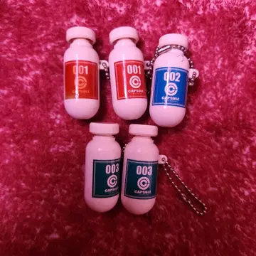 캡슐 토이 5개 세트 드래곤볼 캡슐 코퍼레이션