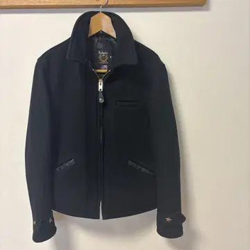 Schott 블랙 자켓 38
