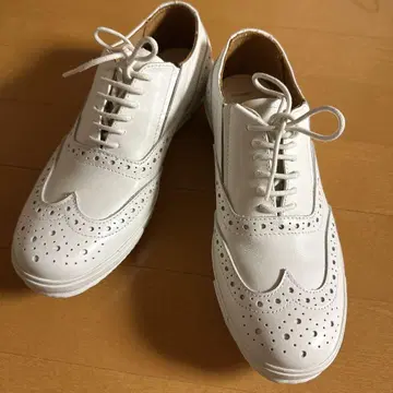 [ 새상품 ] chausser 쇼세 세자미 가죽 스니커즈 가죽 신발