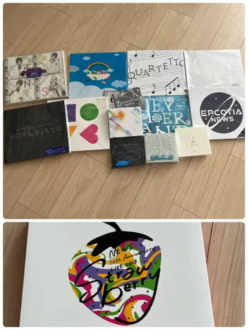 NEWS 블루레이 세트 라이브 투어/앨범 CD 묶음 판매