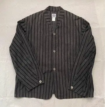 포스트 오버올즈 post overalls 바나나 컬러 자켓