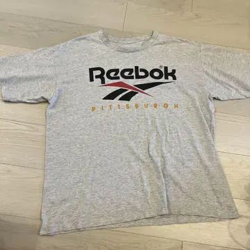 Reebok PITTSBURGH 빈티지 T셔츠 그레이