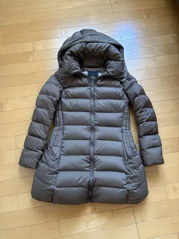 TATRAS 후드 부착 브라운 계열 다운 자켓