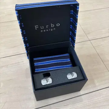 Furbo design 실버 커프 링크스