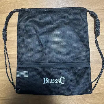 BlessU 메쉬 드로우 스트링 백