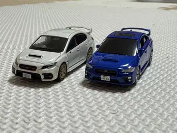 교쇼 1/64 스바루 WRX STI 2대 세트