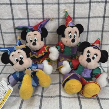 [ 새상품 ] 초레어 레트로 디즈니 15주년 인형 배지 바 미키