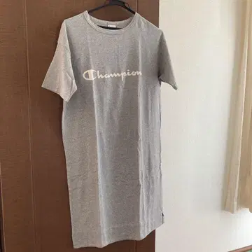 Champion 그레이 반팔 원피스 M 사이즈