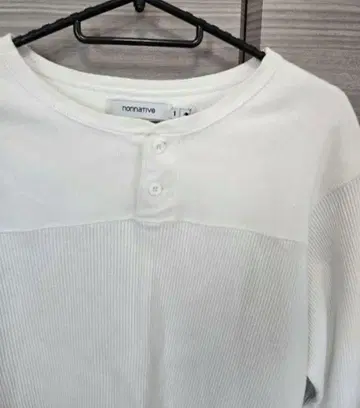 논네이티브 서멀(긴팔) 버튼 부착
