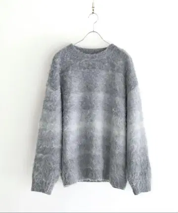EPIC Border Gradation Mohair Knit