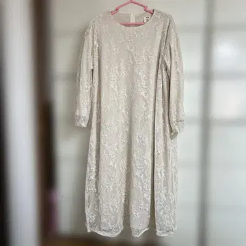 무민 전체 레이스 원피스