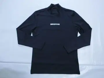 BRIEFING 브리핑 네이비 하이넥 긴팔 셔츠 M