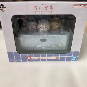 치이카와 (먼작귀) 제일복권 A상 포근포근 온천 소품함 피규어
