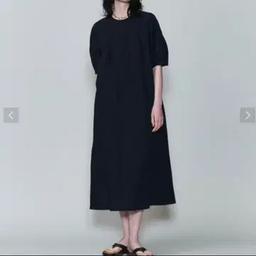 roku 6 볼륨 슬리브 원피스